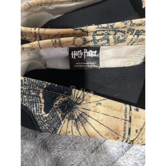 Harry Potter Shoes Bioworld Marauders Map Womans Size M - Picture 8 of 9